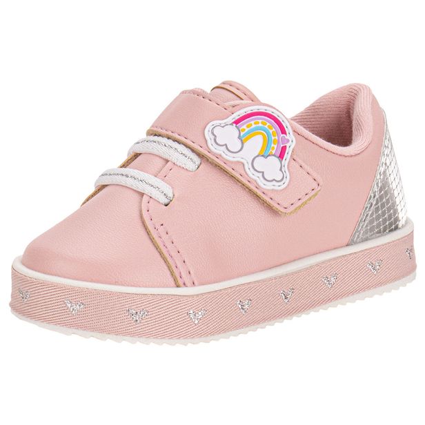 Tênis Infantil Feminino Molekinha 2131625 ROSA 17