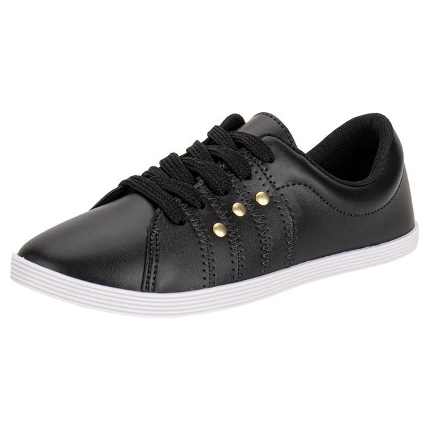 Tênis Feminino Casual Beira Rio 4205152 PRETO 34
