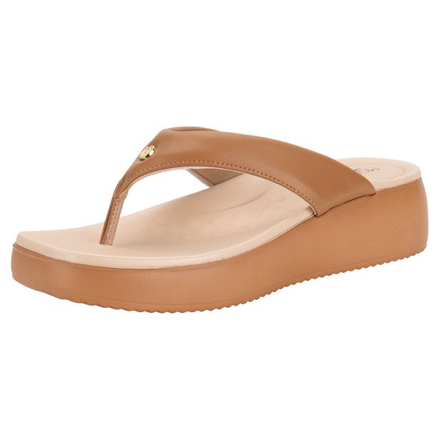 Tamanco Feminino Anabela Modare - 7189101 CAMEL 34