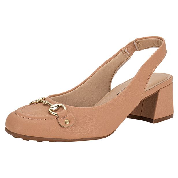 Sapato Feminino Salto Grosso Modare 7373116 SALMÃO 35