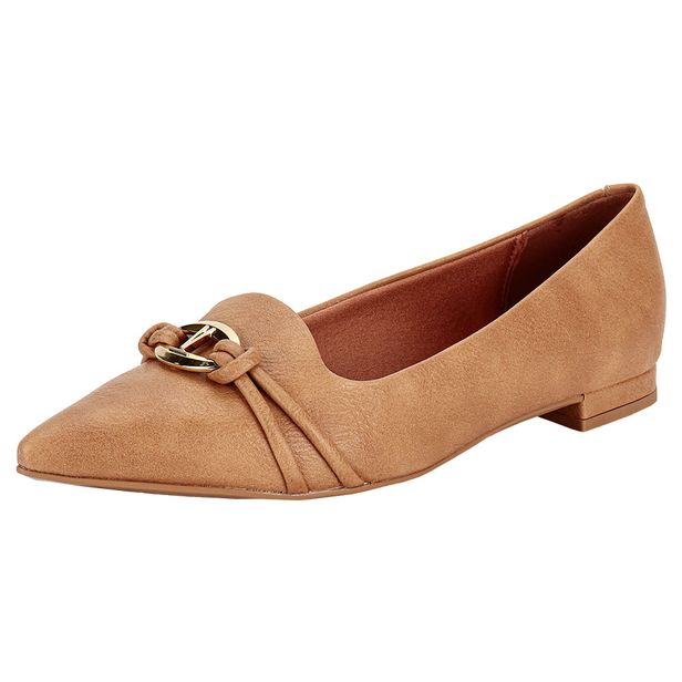 Sapatilha Feminina Flat Vizzano 12061004 CAMEL 34