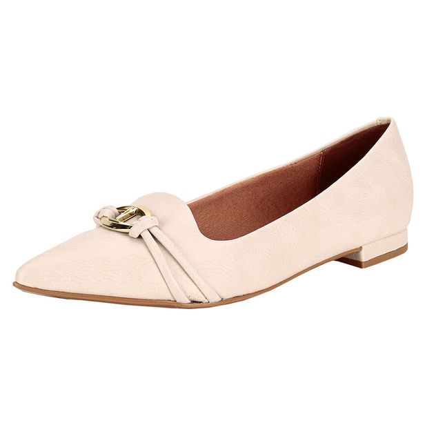 Sapatilha Feminina Flat Vizzano 12061004 NATURAL 34
