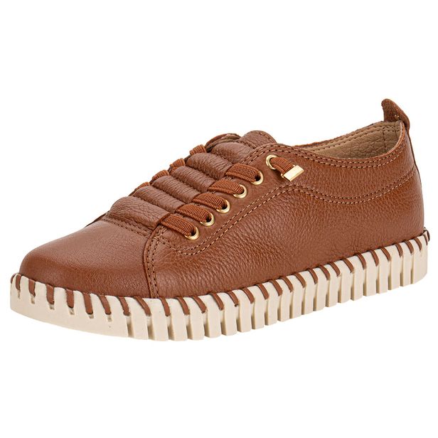Tênis Feminino Casual Twister Bottero 354304 CHOCOLATE 34