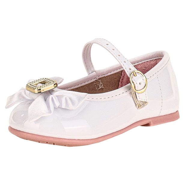 Sapatilha Infantil Feminina Baby Molekinha 21061066 BRANCO 17