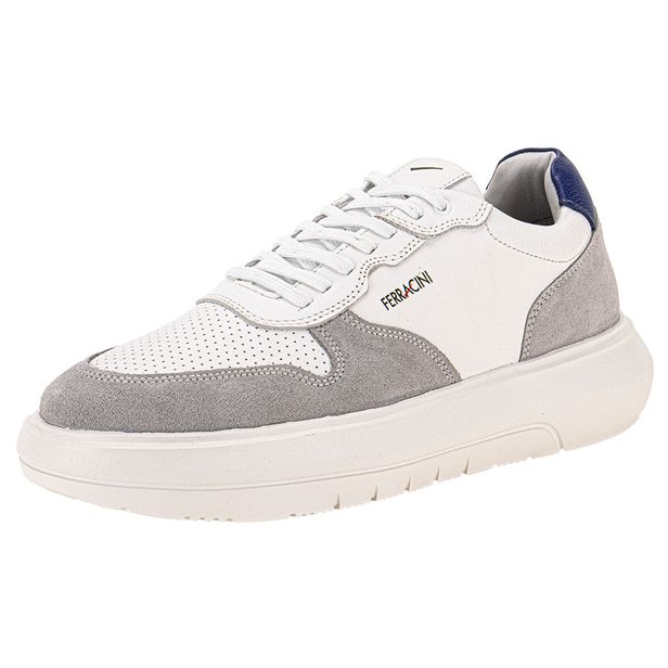 Sapatênis Masculino Energy Ferracini 8287695C BRANCO/CINZA 37