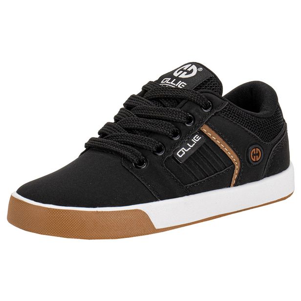 Tênis Infantil Masculino Monster Ollie 418 PRETO 01 28