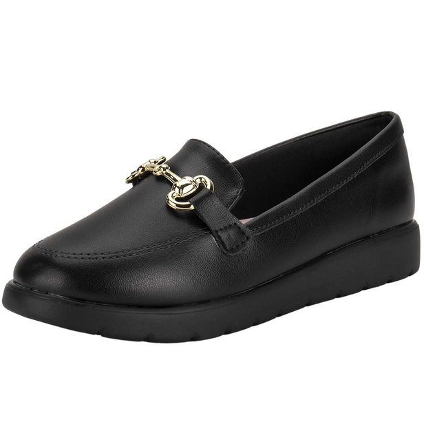 Mocassim Infantil Feminino Molekinha 2586102 PRETO 28
