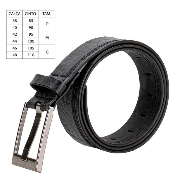 Cinto Masculino América 4024031 PRETO 85/90