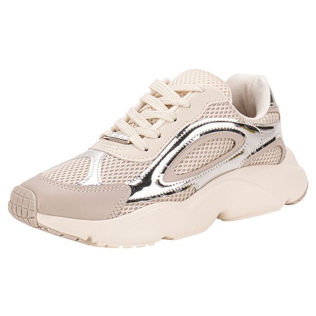 Tênis Feminino Chunky Vizzano 1440100 MARFIM 34