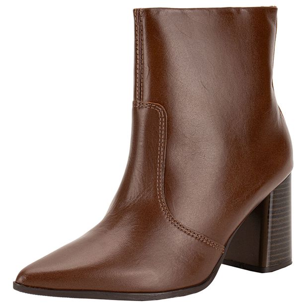 Bota Feminina Cano Baixo Ramarim 2468101 CAFÉ 36