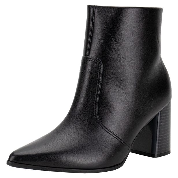 Bota Feminina Cano Baixo Ramarim 2468101 PRETO 37