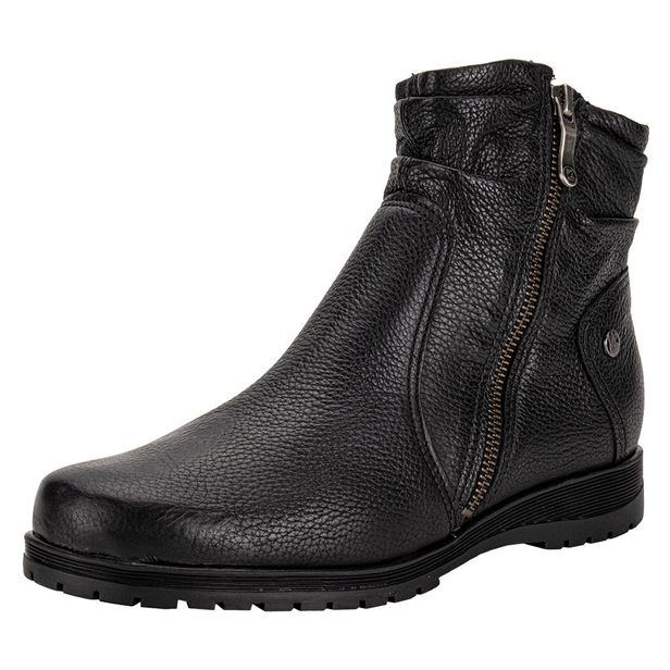 Bota Feminina Cano Baixo Bottero 369201 PRETO 34