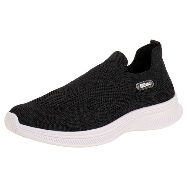 Tênis Feminino Slip On Actvitta 4829317 PRETO 34