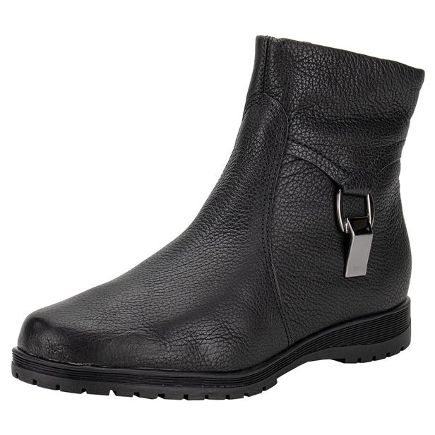 Bota Feminina Cano Baixo Bottero 369202 PRETO 34