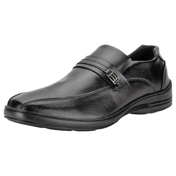 Sapato Masculino Social Mais Leve 902 PRETO 37