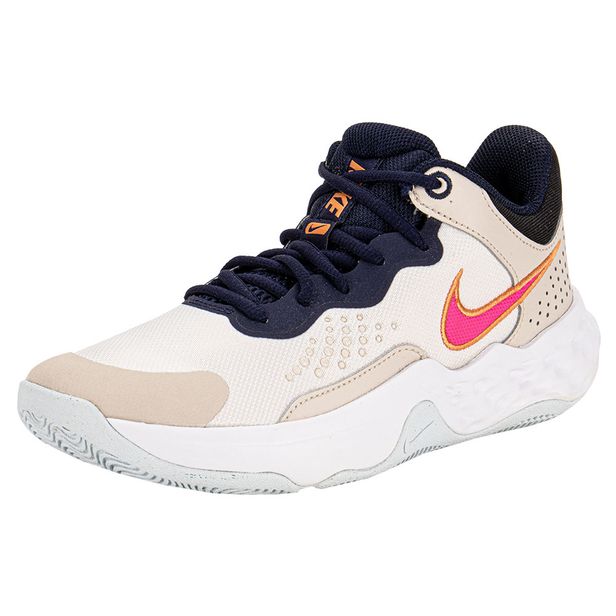 Tênis Masculino Fly By Mid 3 Nike - DD9311 BEGE/AZUL 37