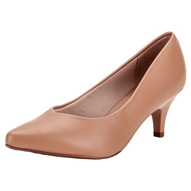 Scarpin Feminino Salto Fino Beira Rio 40761301 SALMÃO 35