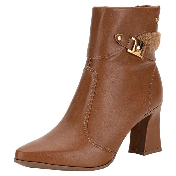 Bota Feminina Cano Baixo Mississipi ME564 CARAMELO 34