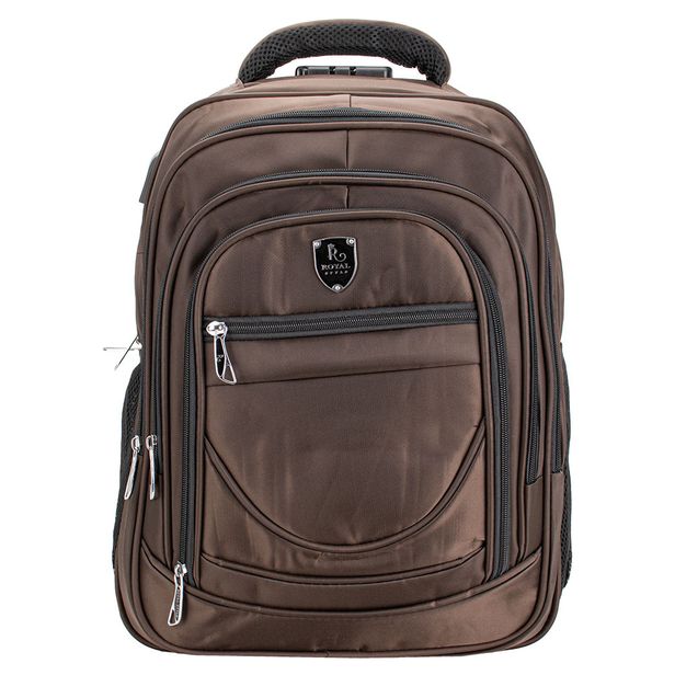 Mochila Masculina Royal Style R3535 CAFÉ