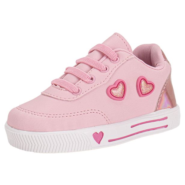 Tênis Infantil Feminino Linda Jú 202538 ROSA 21