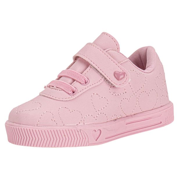 Tênis Infantil Feminino Linda Jú 2023426 ROSA 23