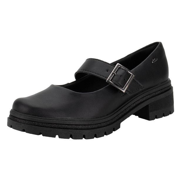 Sapato Feminino Salto Grosso Dakota G9802 PRETO 35