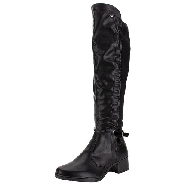 Bota Feminina Cano Alto Mississipi ME121 PRETO 34