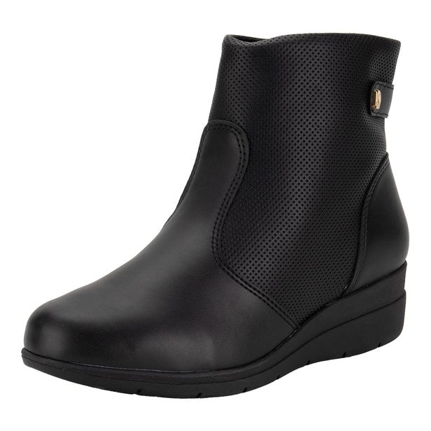 Bota Feminina Cano Baixo Modare 7085100 PRETO 34