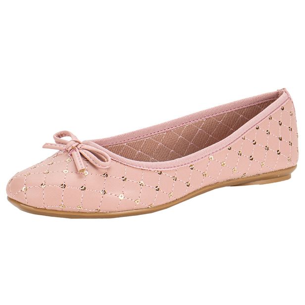 Sapatilha Infantil Feminina Molekinha 25021005 ROSA 25