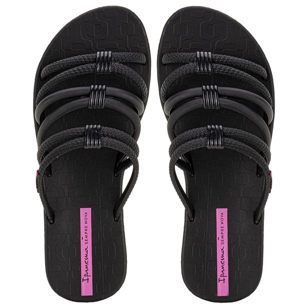 Chinelo Feminino Slide Diversa Ipanema 27237 PRETO 35
