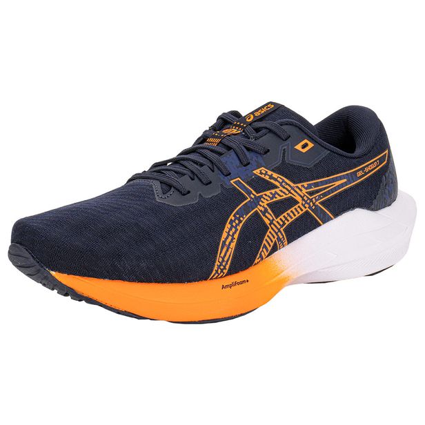 Tênis Masculino Gel Shogun 7 Asics 1011C017 AZUL/LARANJA 41