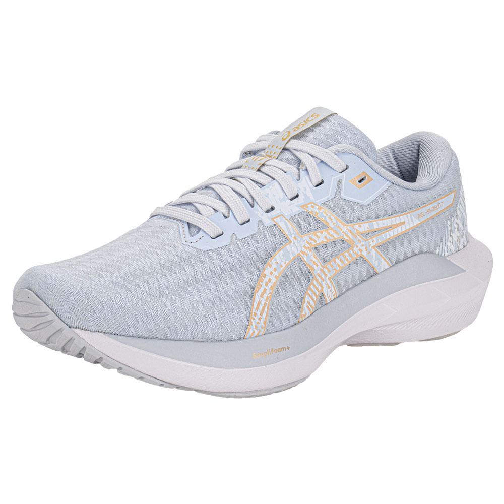 Tênis Feminino Gel Shogun 7 Asics 1012B803 AZUL | Clovis Calçados