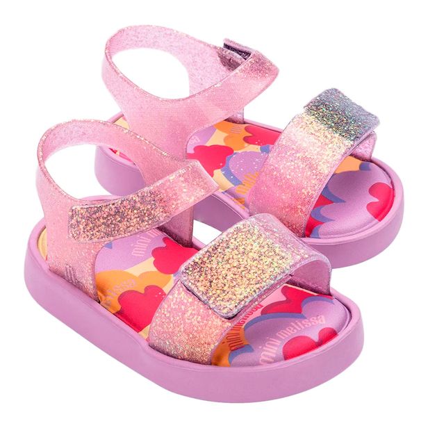 Mini Melissa Jump Print Baby 33663 LILÁS 17/18