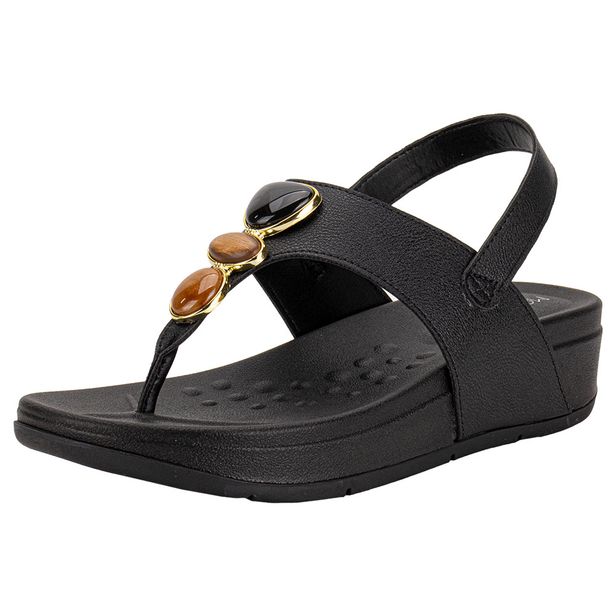 Sandália Feminina Anabela Modare 7207102 PRETO 34