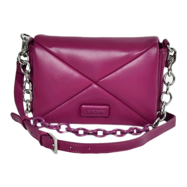Bolsa Feminina Transversal Via Marte B1-153 ROXO