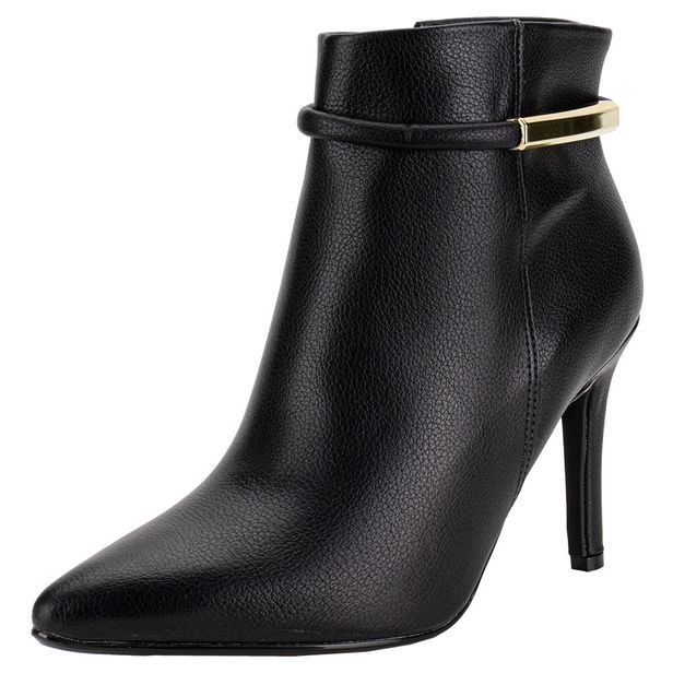 Bota Feminina Cano Baixo Vizzano 3049250 PRETO 35