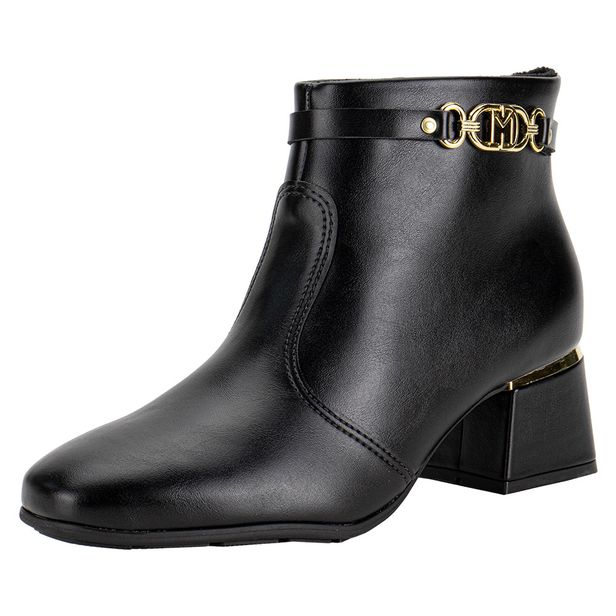 Bota Feminina Cano Baixo Modare 7082102 PRETO 34