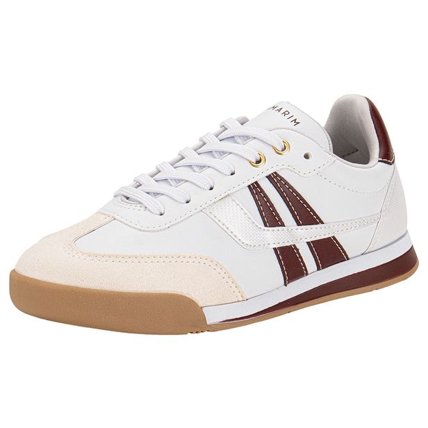 Tênis Feminino Casual Ramarim 2596101 BRANCO/VERMELHO 34
