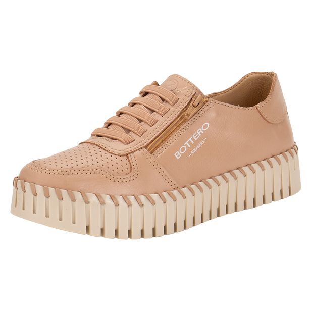 Tênis Feminino Casual Botisly XXV Bottero 370402 SALMÃO 36