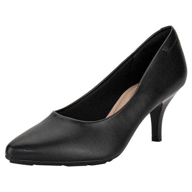 Scarpin Feminino Salto Fino Modare 7013600 PRETO 01 39