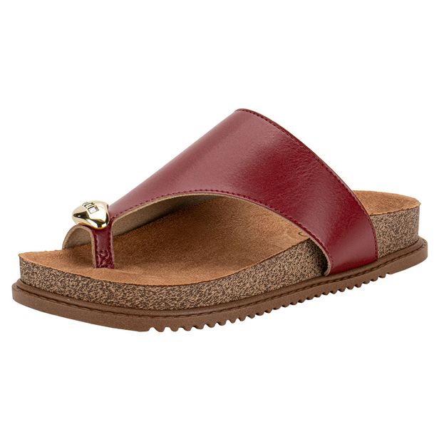 Tamanco Feminino Flat Beira Rio 8524110 VERMELHO 34