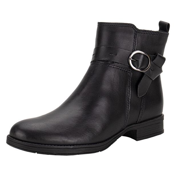Bota Feminina Cano Baixo Bottero 361707 PRETO 34