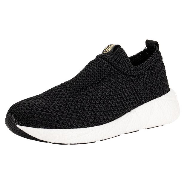 Tênis Feminino Slip On Modare 7395106 PRETO 34