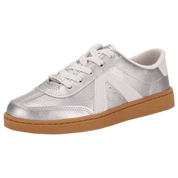 Tênis Infantil Feminino Molekinha 2574106 PRATA 26