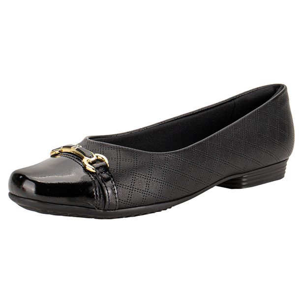Sapatilha Feminina Flat Piccadilly 250259 PRETO 37