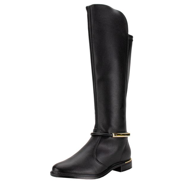Bota Feminina Cano Alto Vizzano 3077123 PRETO 35