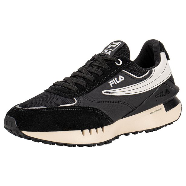 Tênis Masculino Renno Vintage 2 Fila F01L00261 PRETO/BRANCO 37