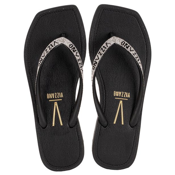 Chinelo Feminino Vizzano 6531105 PRETO 34
