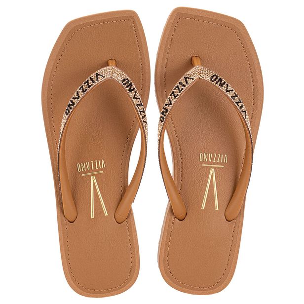Chinelo Feminino Vizzano 6531105 CAMEL 35