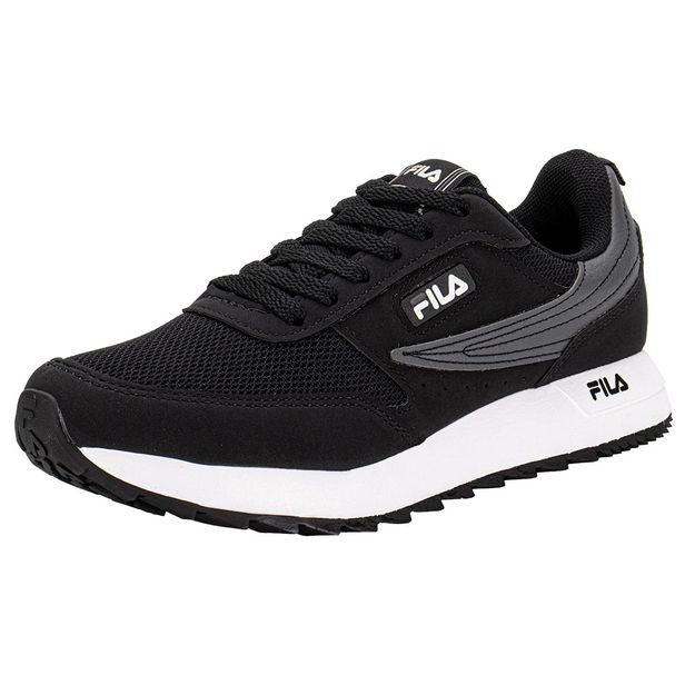 Tênis Feminino Retro Flag Fila F02L00206 PRETO/BRANCO 34